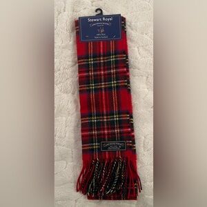 James Pringle Weavers Royal Stewart tartan 100% wool scarf. Unisex
